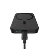 Powerbank Baseus Magnetic Mini Air 6000mAh 20W z ładowaniem indukcyjnym z kablem Baseus Simple USB-C (20V/3A) 30cm - czarny
